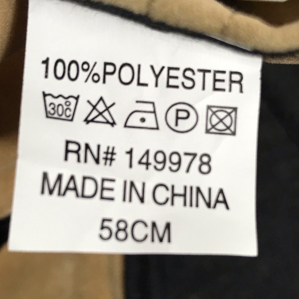 NWT Arrianna Howard's Women’s Tan Suede Hat - Picture 7 of 9